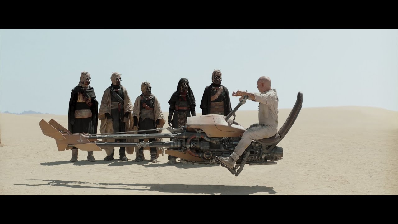 Riding lessons with Boba Fett - The Book of Boba Fett (2021)