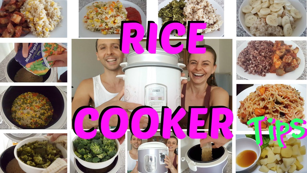 How to use a RICE COOKER | Oats, Pasta, Potatoes, Veg, Lentils