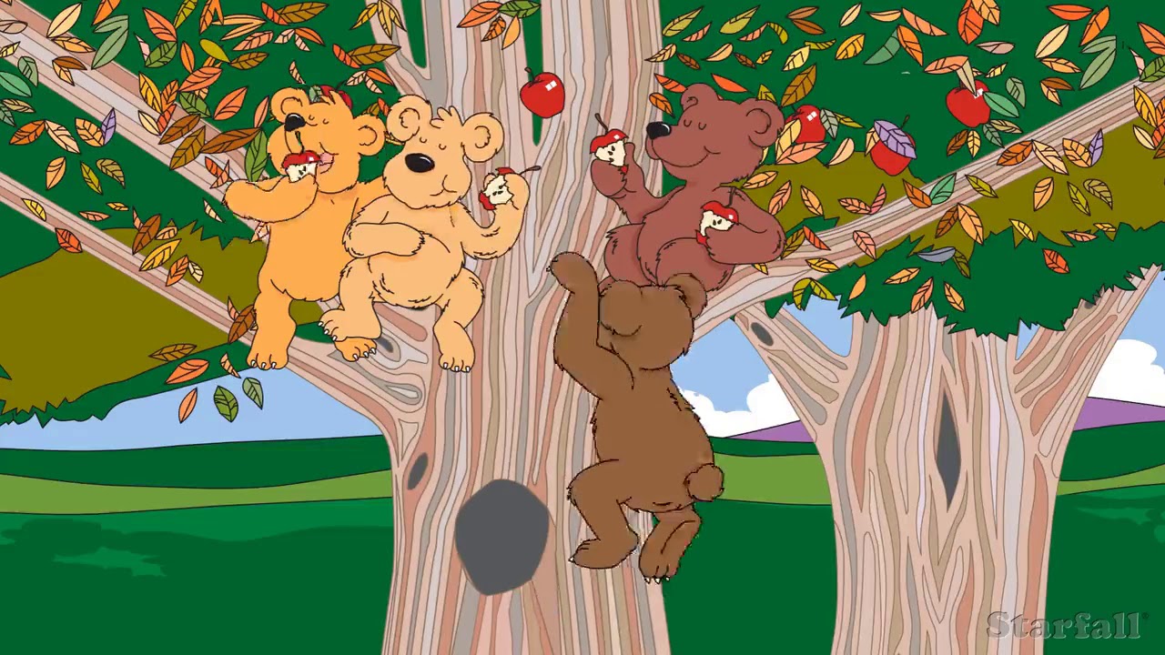 Starfall Five Little Bears