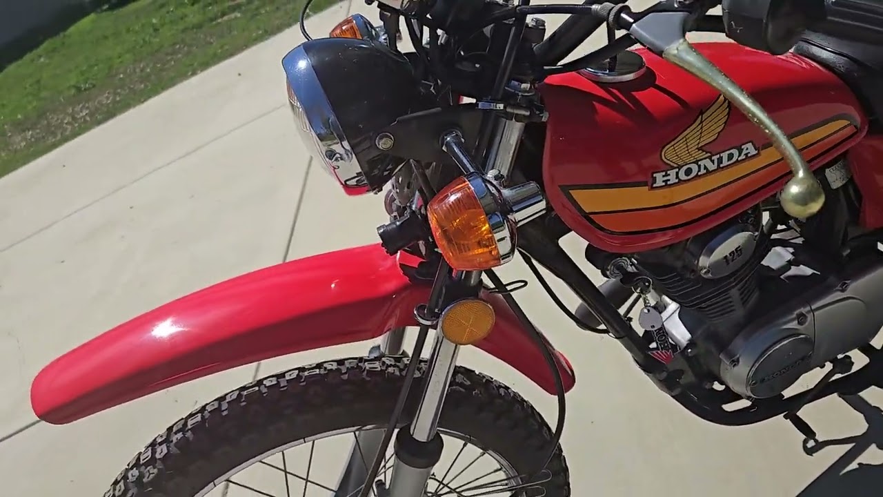 MINT 1978 Honds XL125 Enduro! SoCal Survivor