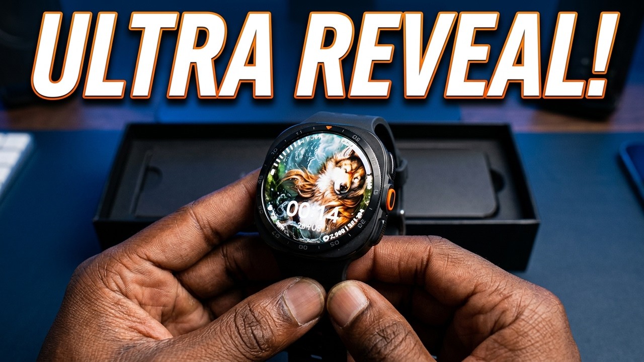 Unboxing The Samsung Galaxy Watch Ultra2 - What's Inside?
