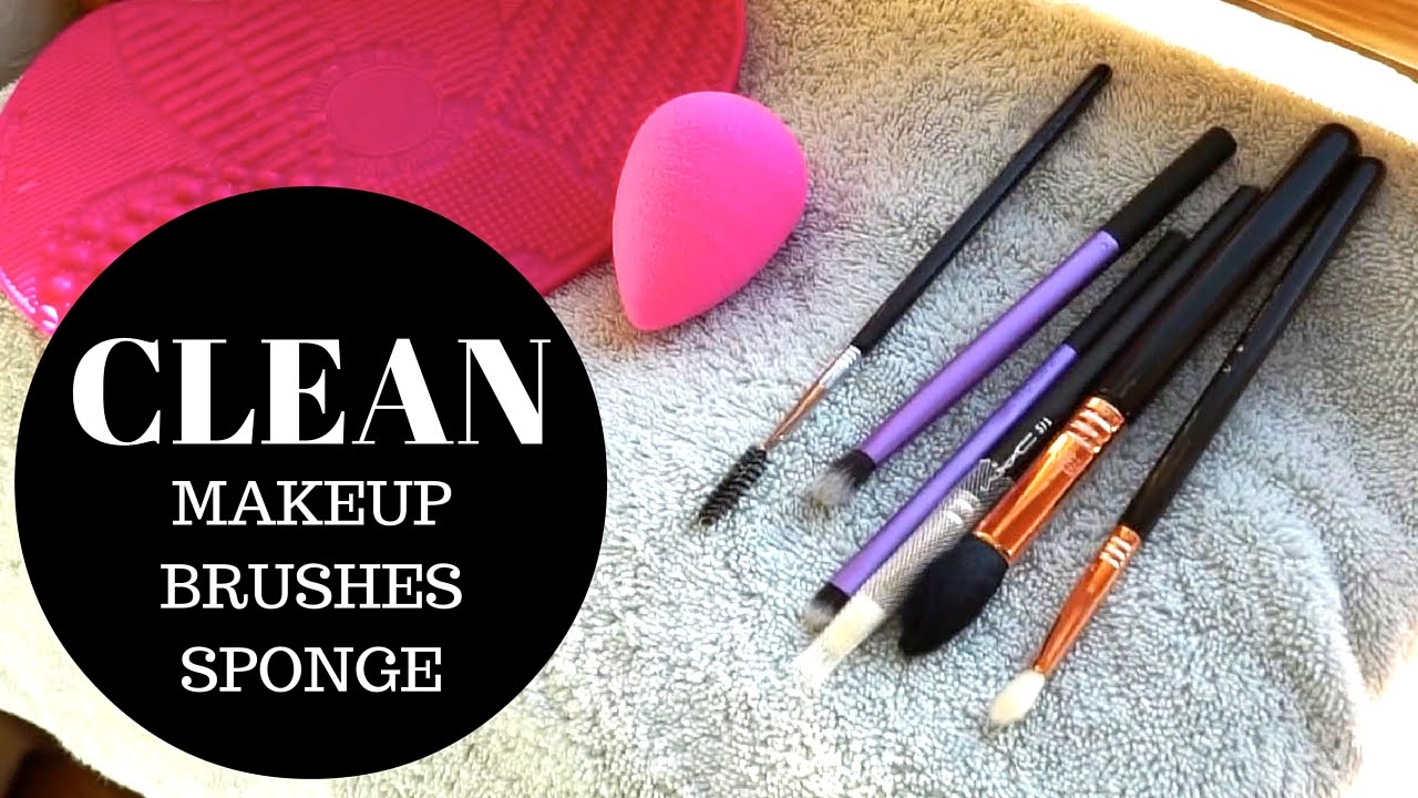 Vệ Sinh Cọ và Mút Trang Điểm | Clean and Sanitize Makeup Tools