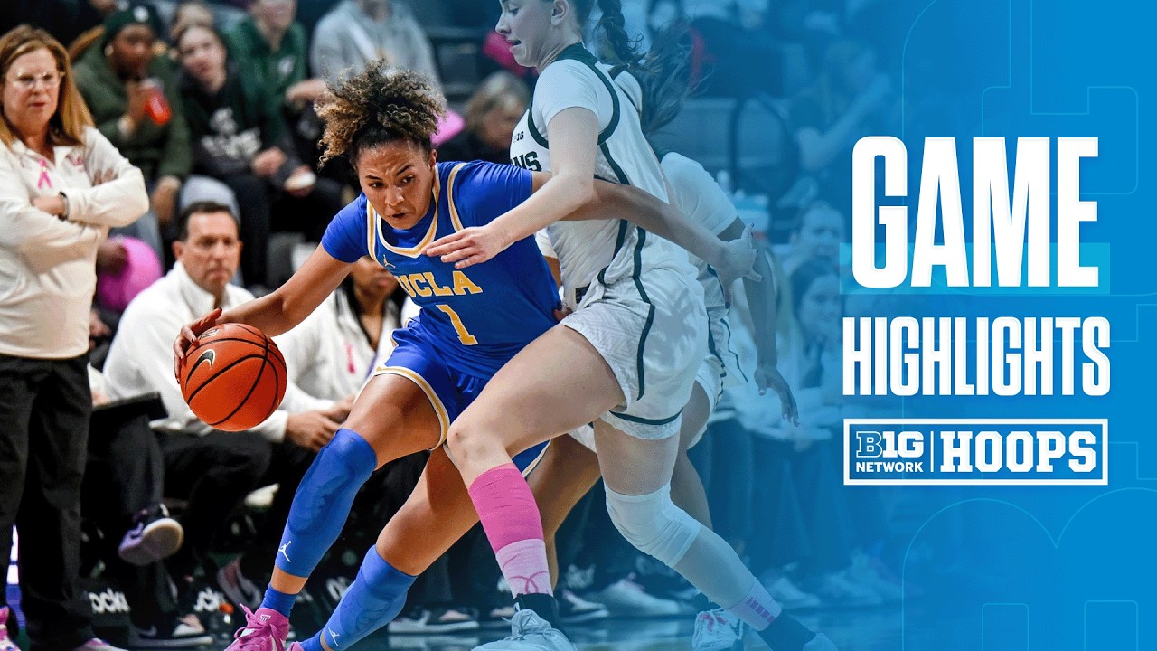 UCLA at Michigan State | HIGHLIGHTS | Big Ten Women's Basketball | 02/11/2026
