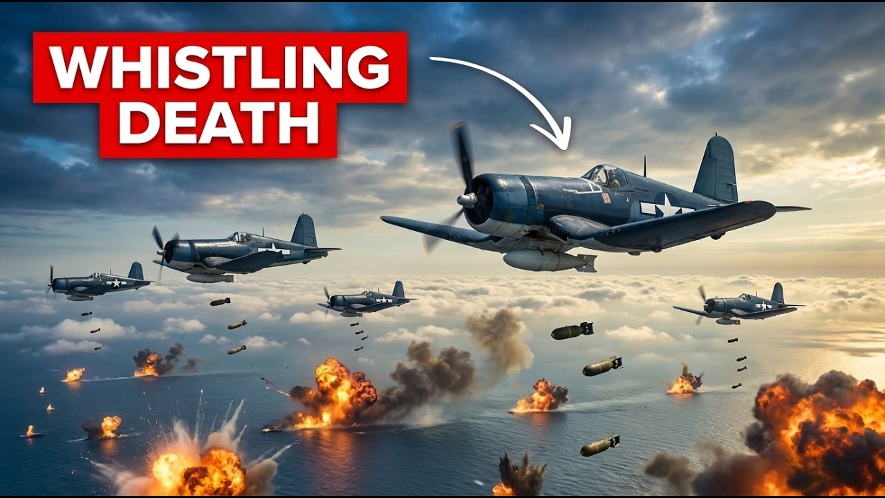 Как смертоносный «свисток» истребителя «Корсар» стал звуком, которого Япония боялась больше всего.