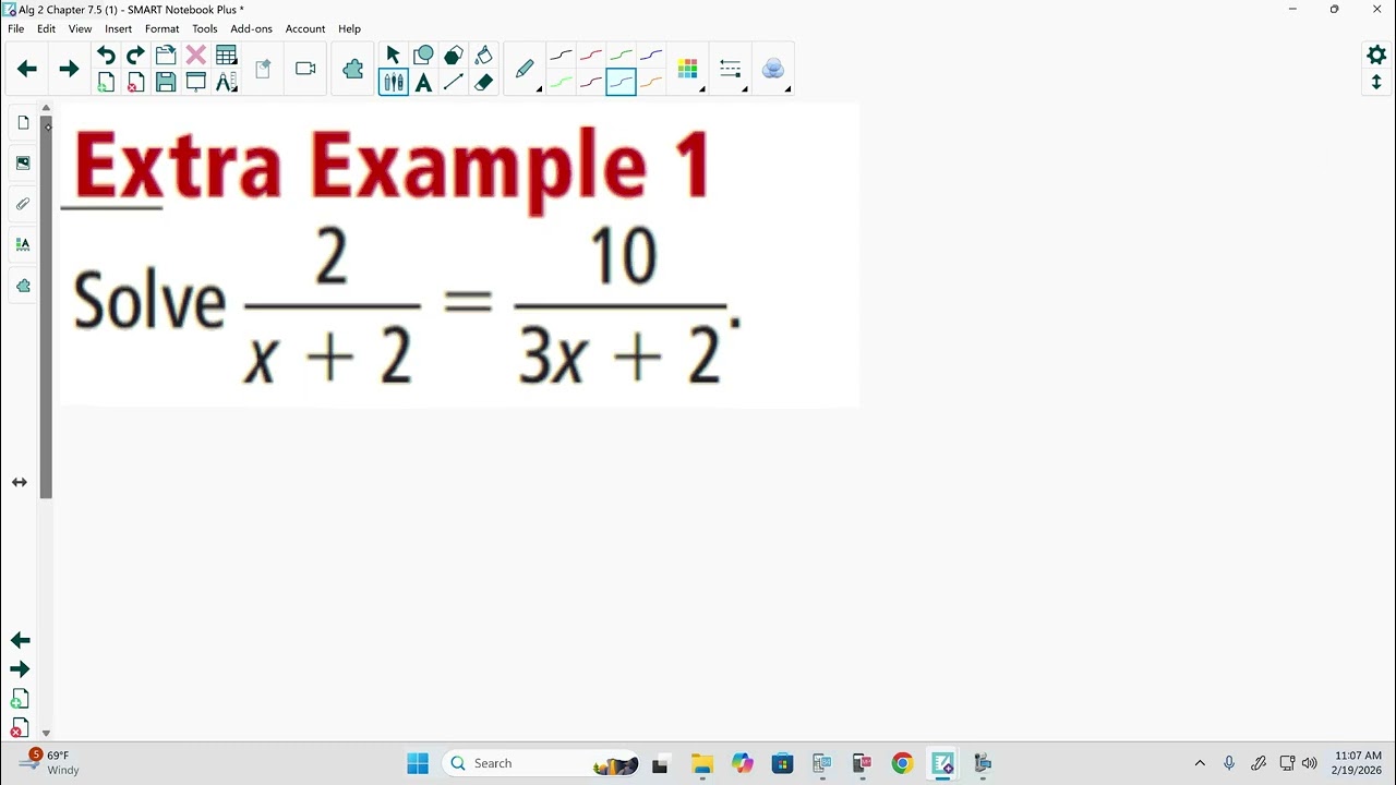 Algebra 2 Chapter 7.5 (1a)