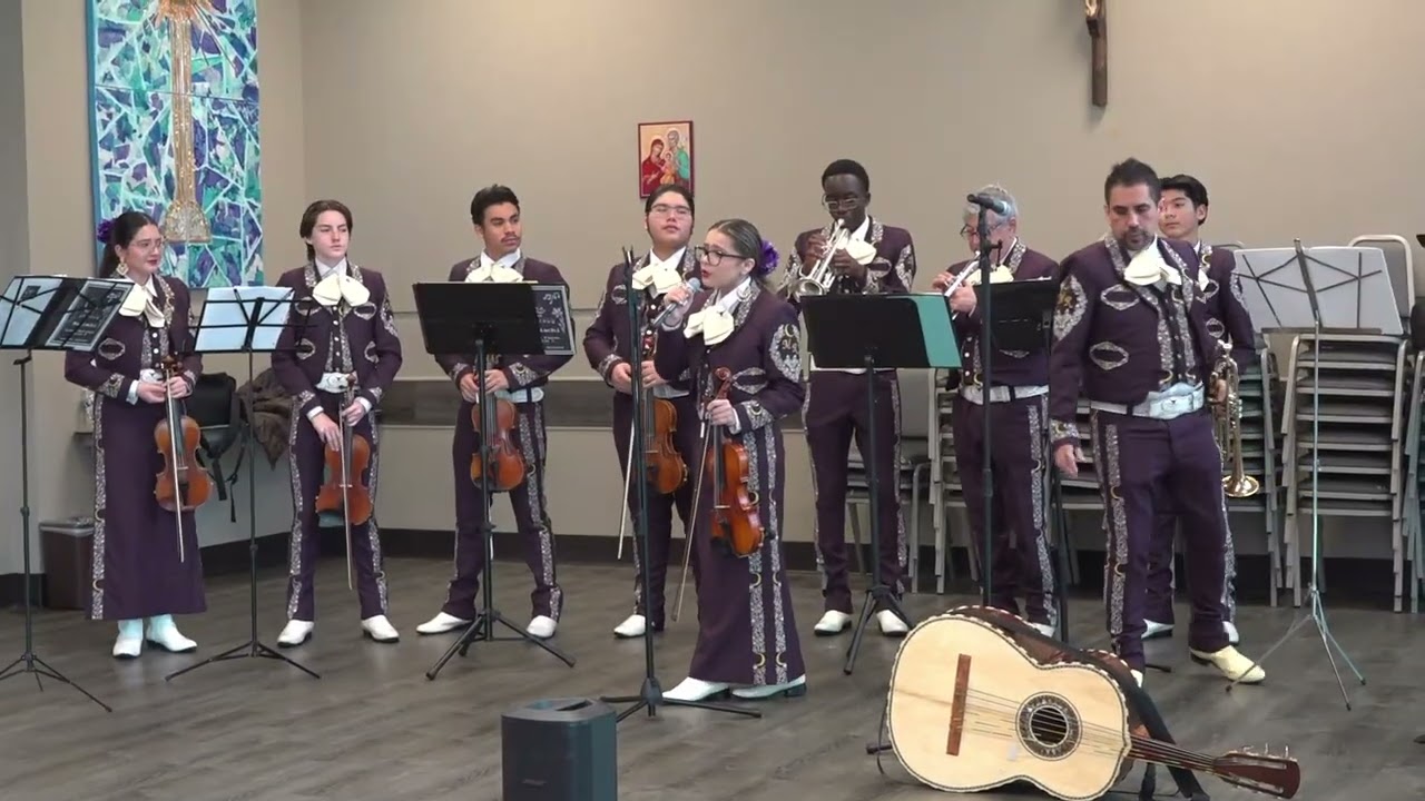 Mariachi Morton Ranch High School St Edith Stein Catholic Church 12 Dec 2025