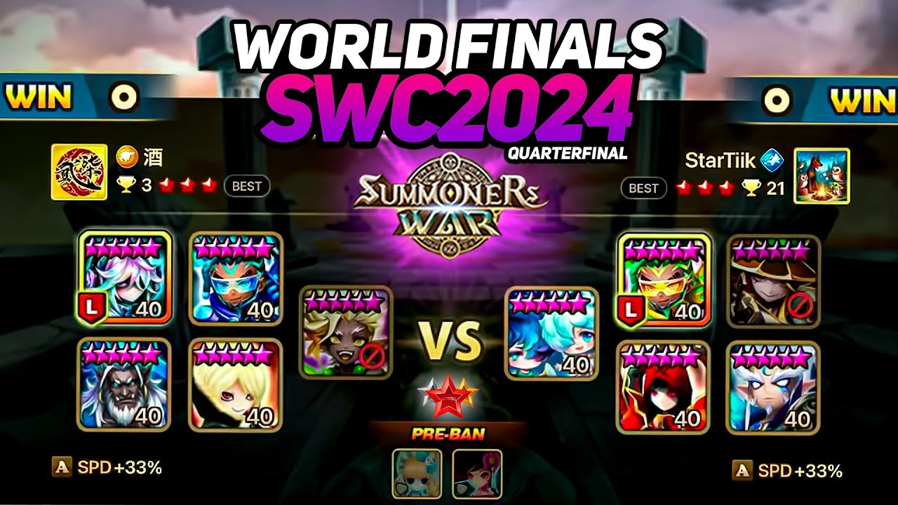 LEST vs STARTIIK (BO5). SWC2024 WORLD FINALS QuarterFinal - Summoners War