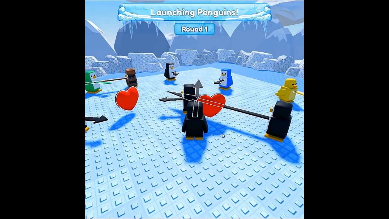 Roblox Knockout🐧Funny Moments #roblox