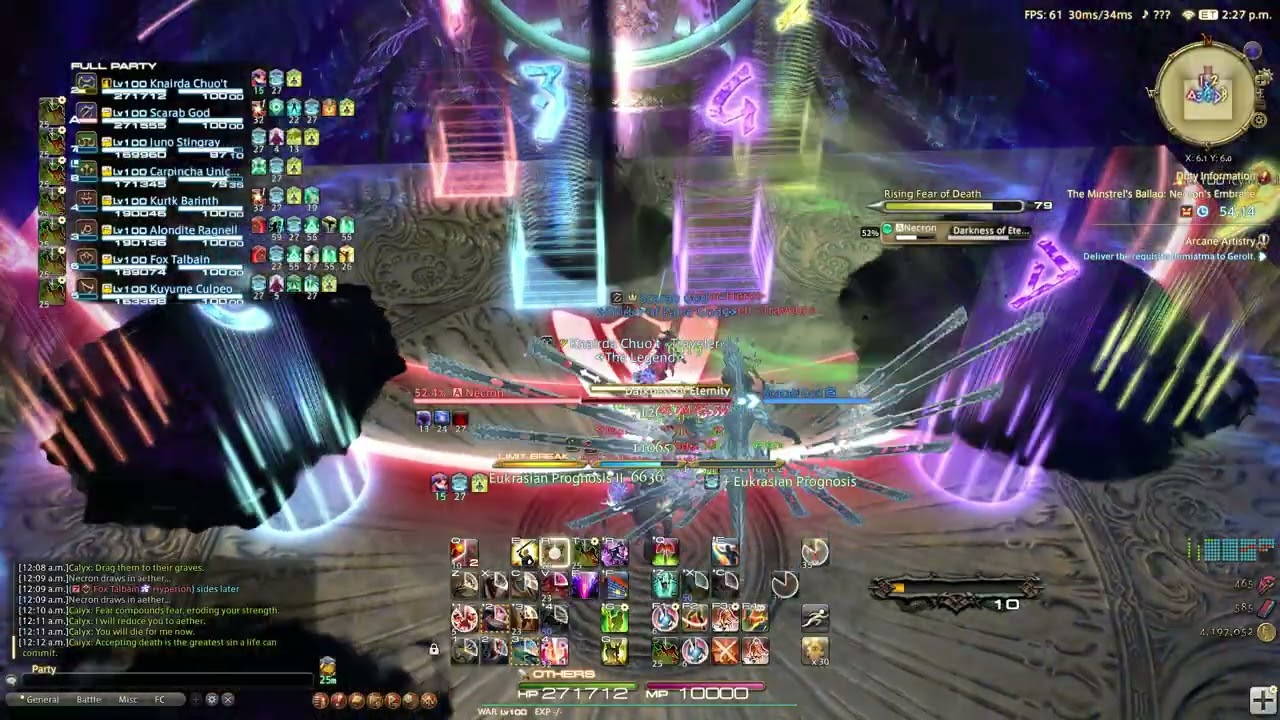FFXIV: Necron's Embrace EX5 - WAR Tank POV