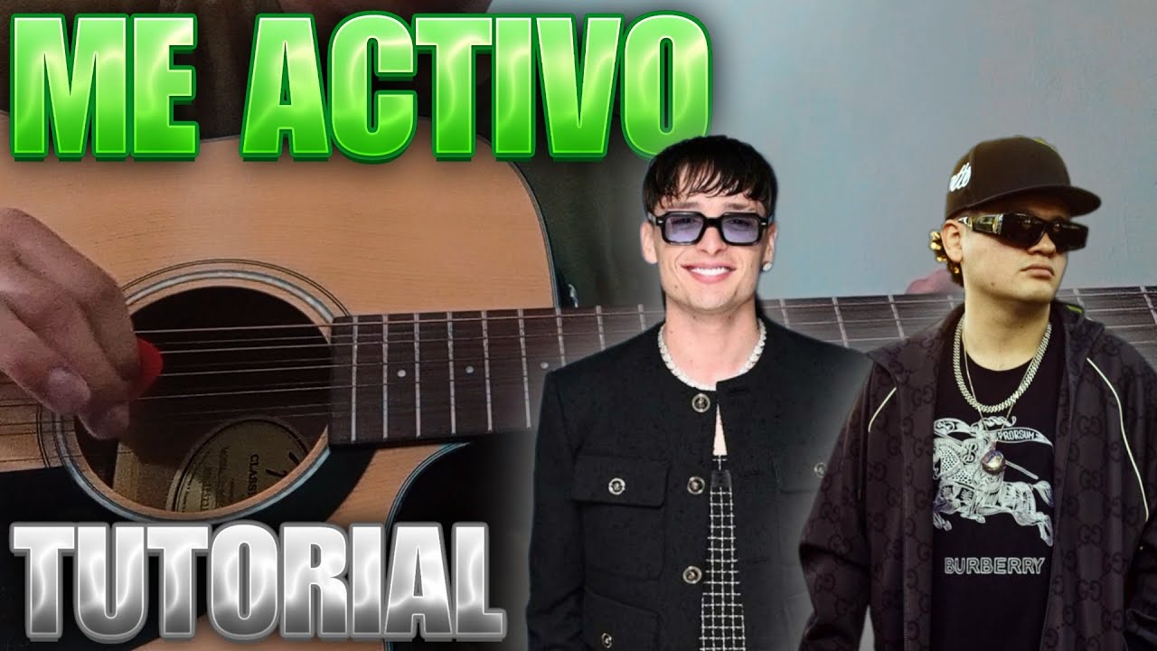 🚀Me Activo TUTORIAL REQUINTO Y ACORDES Peso Pluma & Jasiel Nuñez🚀