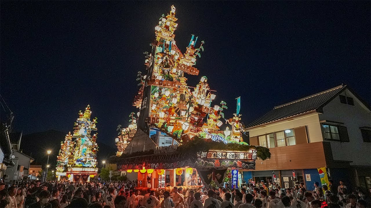 浜崎祇園祭2025　巨大山笠　きらびやかに（佐賀県唐津市）