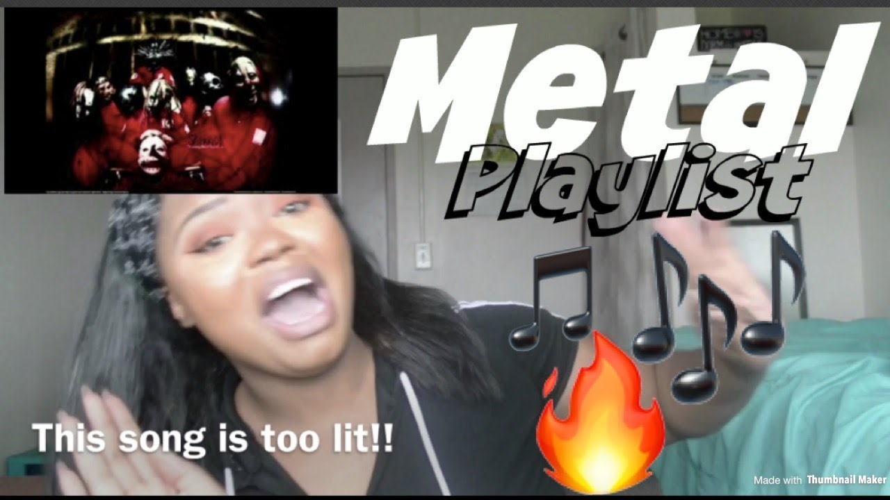 MY LIT METAL/ROCK PLAYLIST!!! | PinkMetalHead