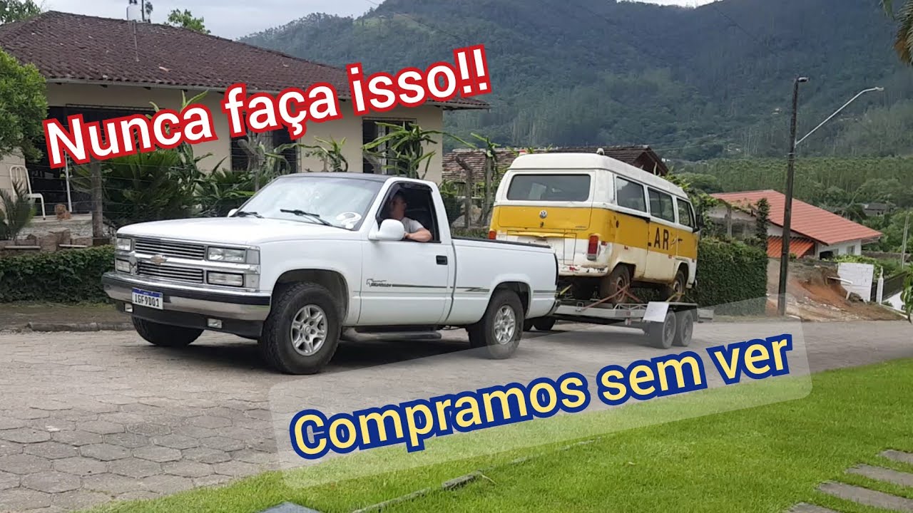 Buscamos a Kombi do leilão em Água Doce - SC