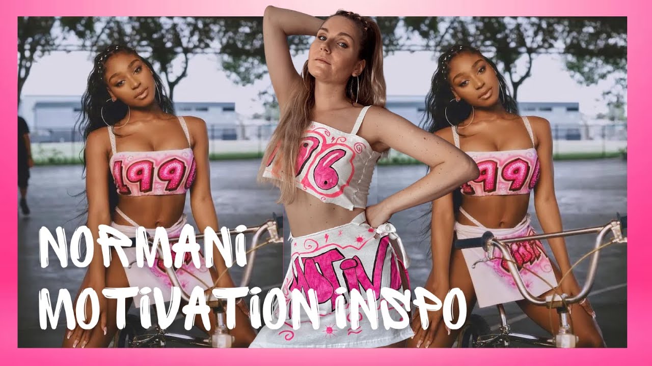 NORMANI MOTIVATION DIY OUTFIT, MAKEUP & HAIR [HALLOWEEN 2021]