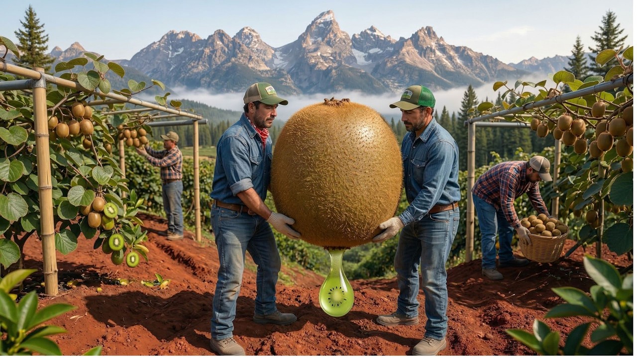 Sorprendentemente, los estadounidenses cultivan los mejores kiwis en sus regiones de alta montaña