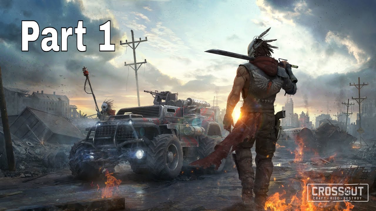 Crossout 2018 OPEN WORLD GAME MODE UPDATE - Part 1 - On Ps4