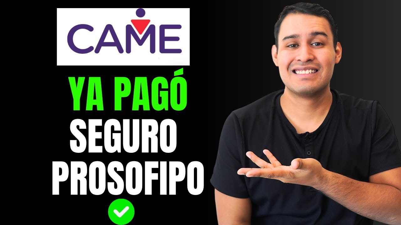 COMIENZA EL PAGO DEL SEGURO PROSOFIPO A AFECTADOS POR CAME SOFIPO