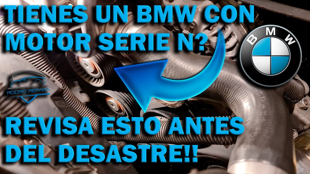 Si tienes un BMW con motores de serie N y no revisas esto urgente, puedes tener graves problemas! 🔧