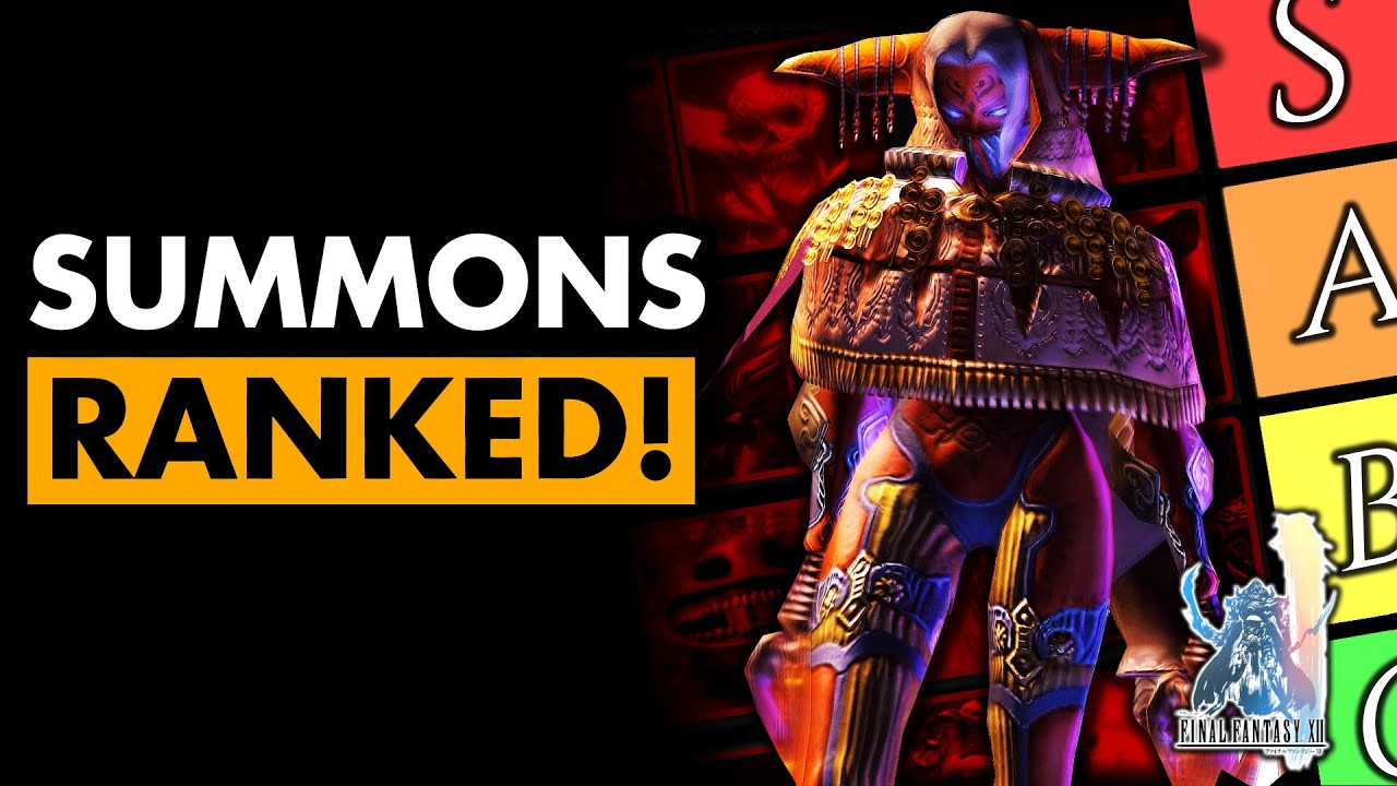 Ranking EVERY Summon in Final Fantasy 12