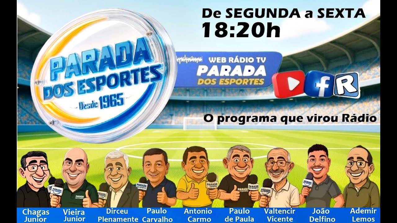 PARADA DOS ESPORTES (22 01 26) 60 ANOS WEB RÁDIO PARADA DOS ESPORTES.