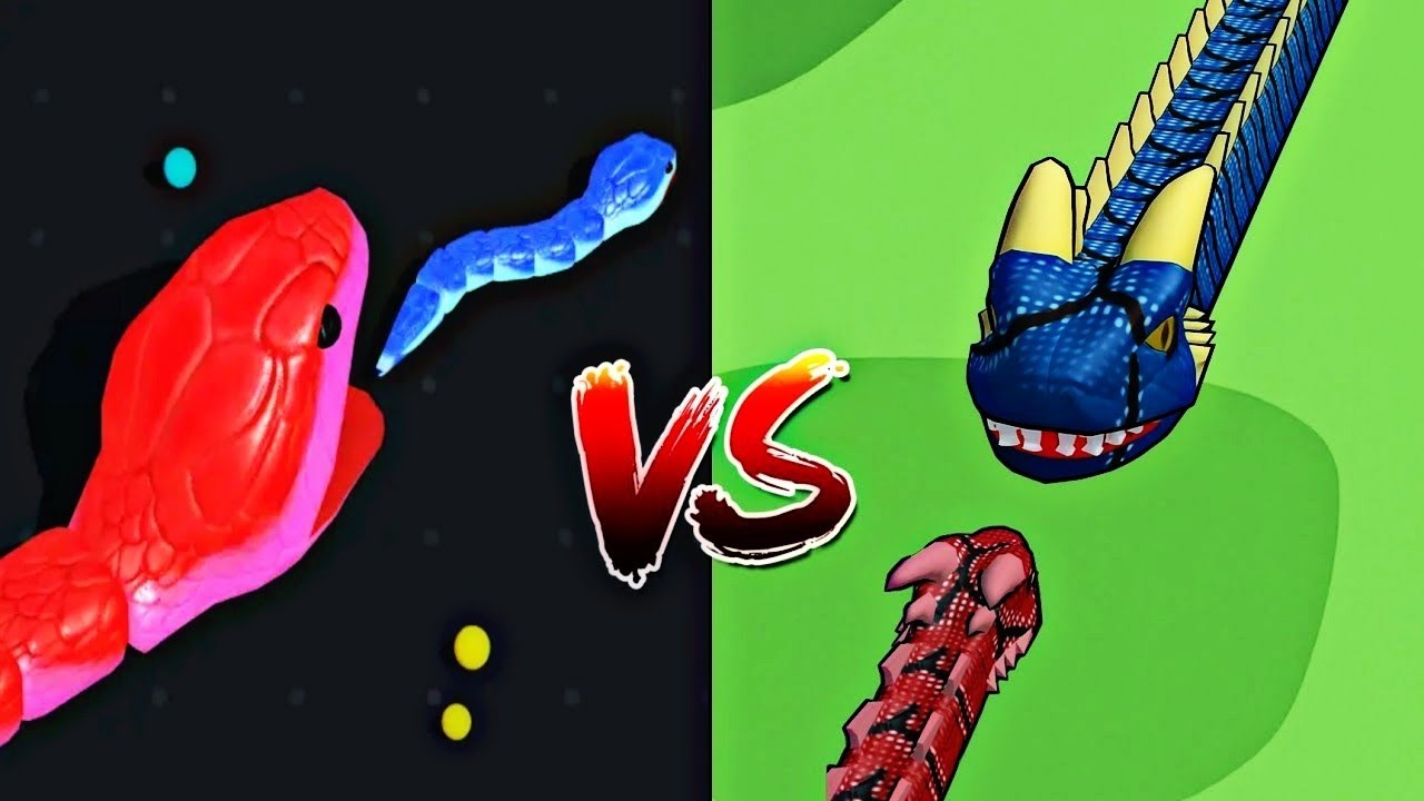 Snake Clash io Vs Snake Hero. - Best Epic Comparison !Which one the Best?#gaming #49