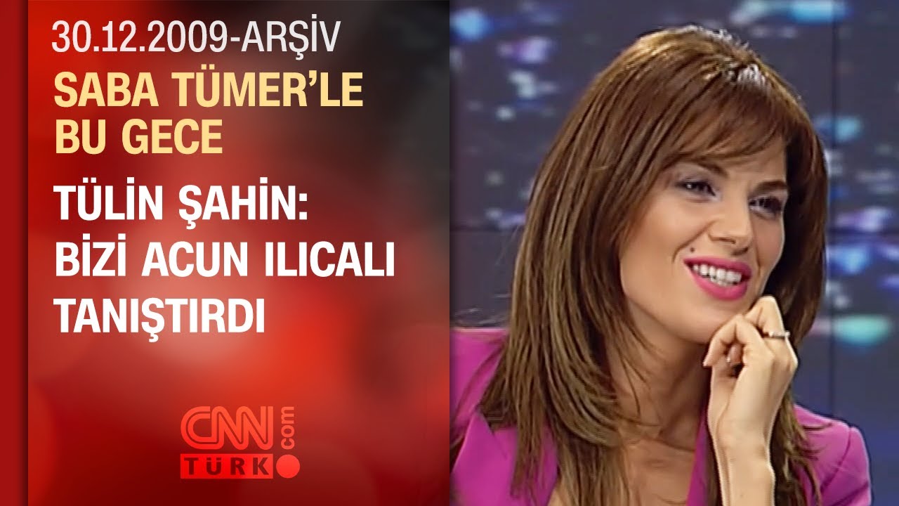 T&uuml;lin Şahin'den Acun Ilıcalı a&ccedil;ıklaması! - Saba T&uuml;mer'le Bu Gece 30.12.2009