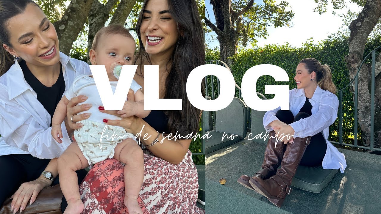VLOGÃO: FIM DE SEMANA NA CASA DA LUARA EM HELVETIA