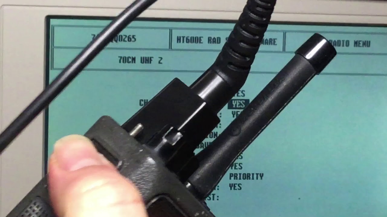 Motorola HT600E & MT1000 Radio Programming PART 2 radio software & features in the programmer RSS.