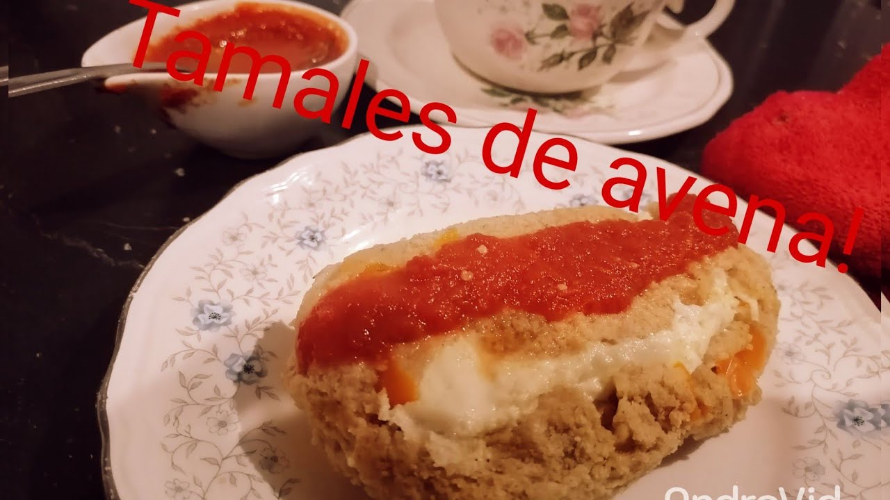 TAMALES🌯❣️DE AVENA RICOS Y ESPONJOSOS EN POCOS MIN. SIN HARINA DE MAÍZ