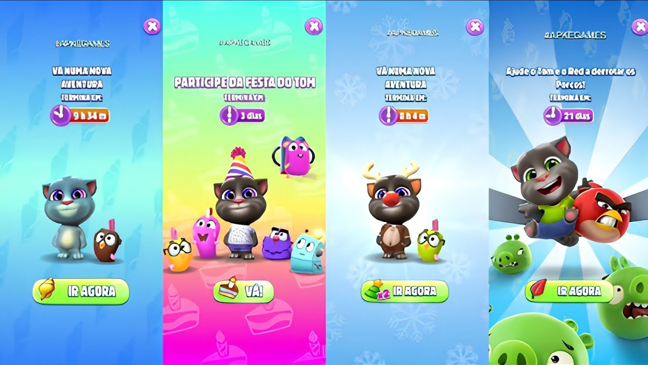 My Talking Tom 2 all events Gameplay Android ios