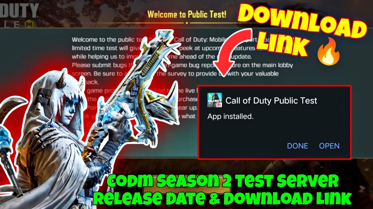codm season 2 test server update 2026 | codm test server 2026 | cod mobile test server download link