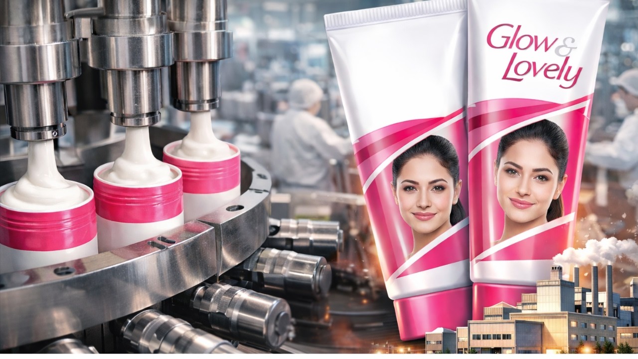 You Won’t Believe How Millions of Glow & Lovely Cream Tubes Are Made Daily! 😳🏭 Factory Full Process