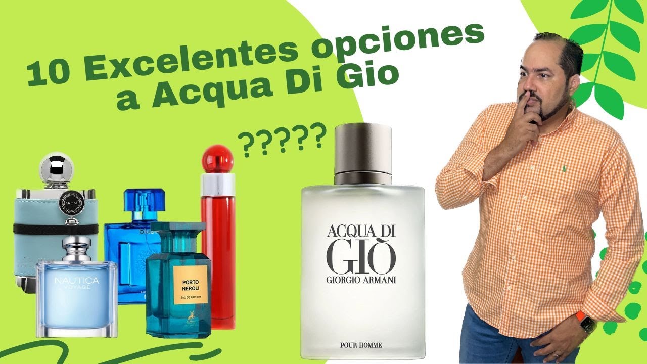 10 Excelentes opciones a Acqua Di Gio
