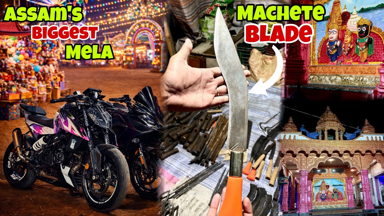 Visiting Assam’s Biggest Mela | Machete Blade’s Whole Making Process | Ek Mela Aisa Bhi | Daily Vlog