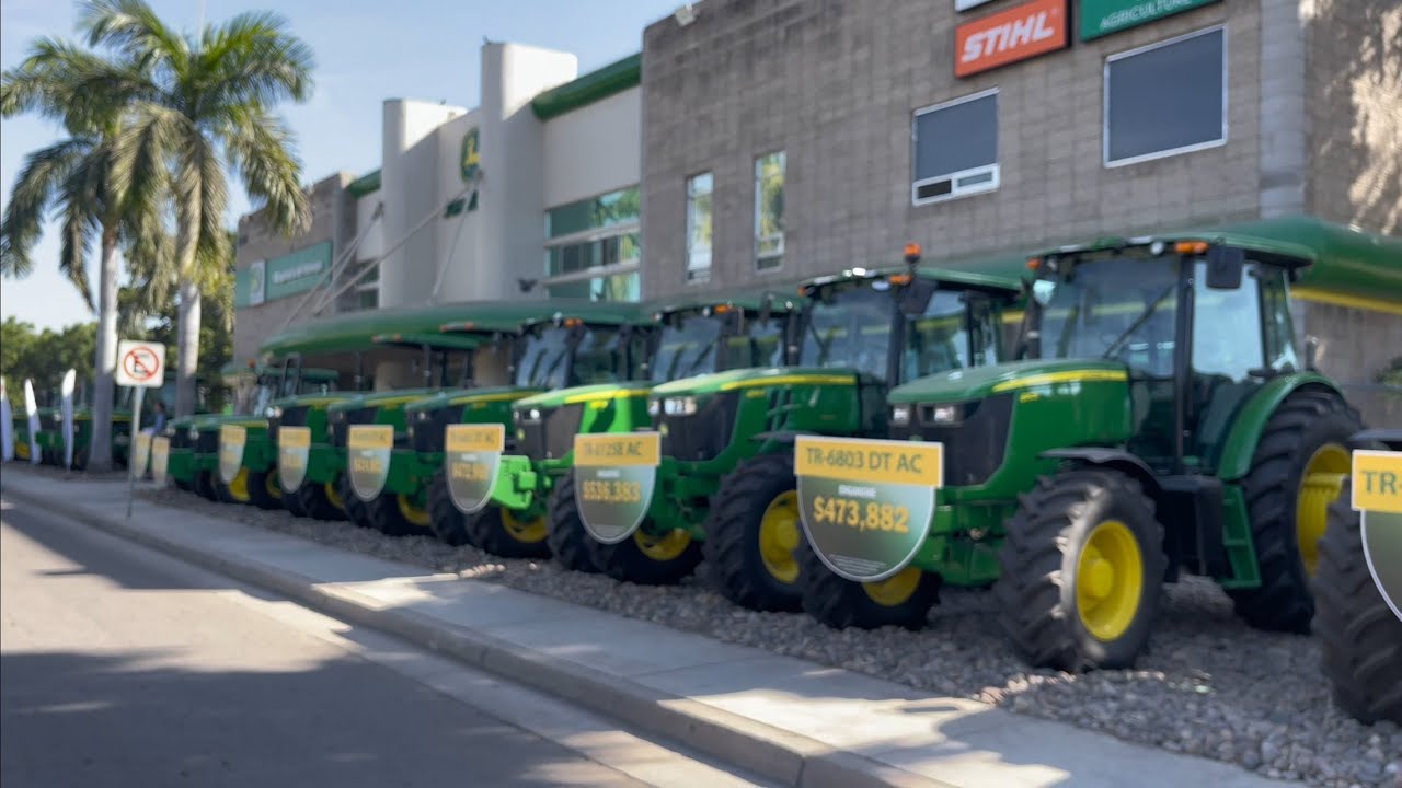 JOHN DEERE🦌 || GRAN VARIEDAD DE TRACTORES NUEVOS Y SEMI NUEVOS