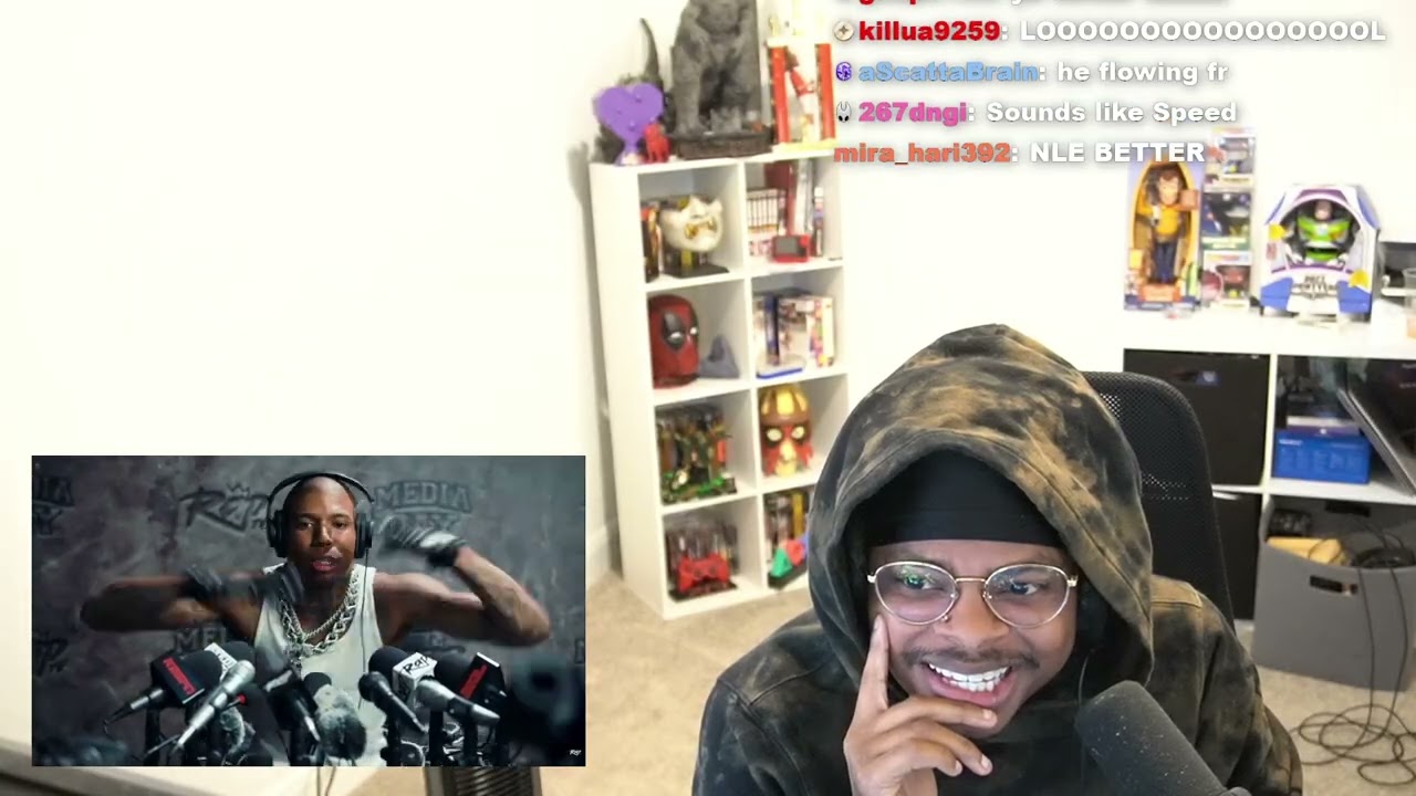 ImDOntai Reacts To NLE The Great   Media Day Freestyle