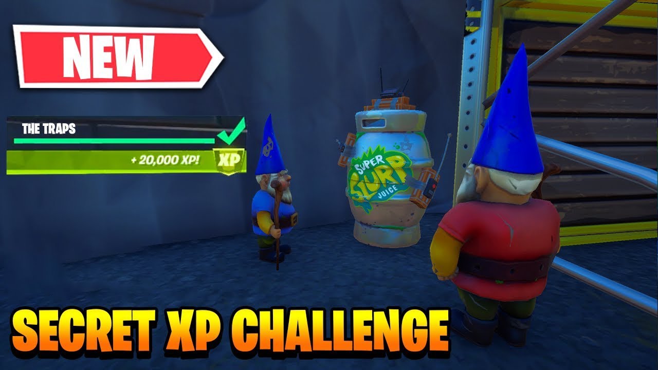 Fortnite - Secret XP Challenge - The Traps