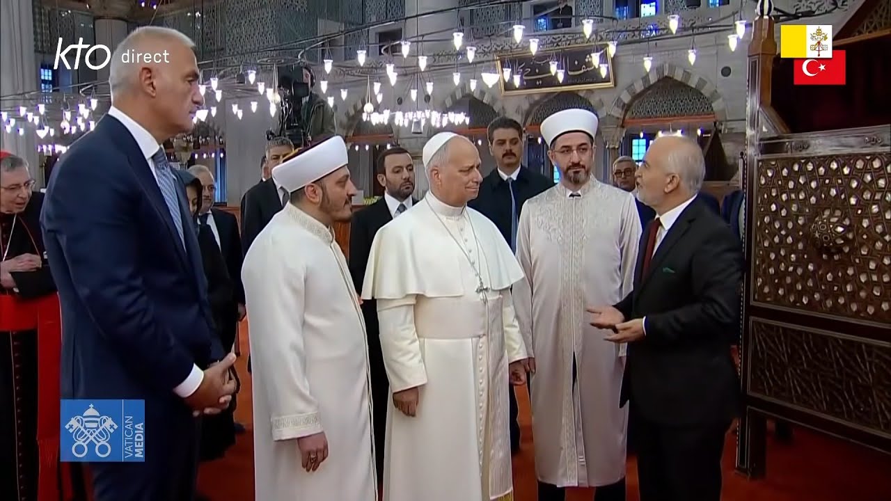Visite de la mosquée du Sultan Ahmet (Mosquée Bleue) d'Istanbul #PapeEnTurquie