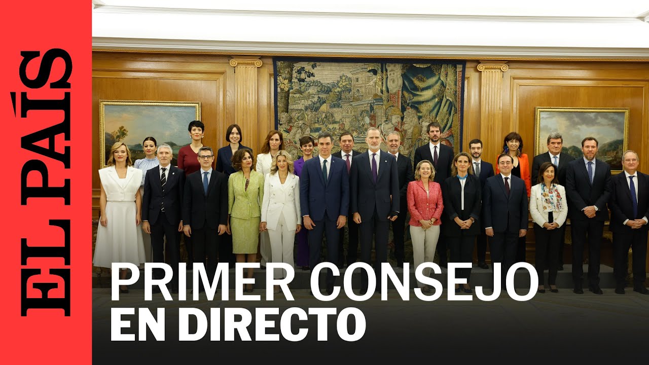 DIRECTO | Primer Consejo de Ministros del nuevo Gobierno de Pedro Sánchez | EL PAÍS