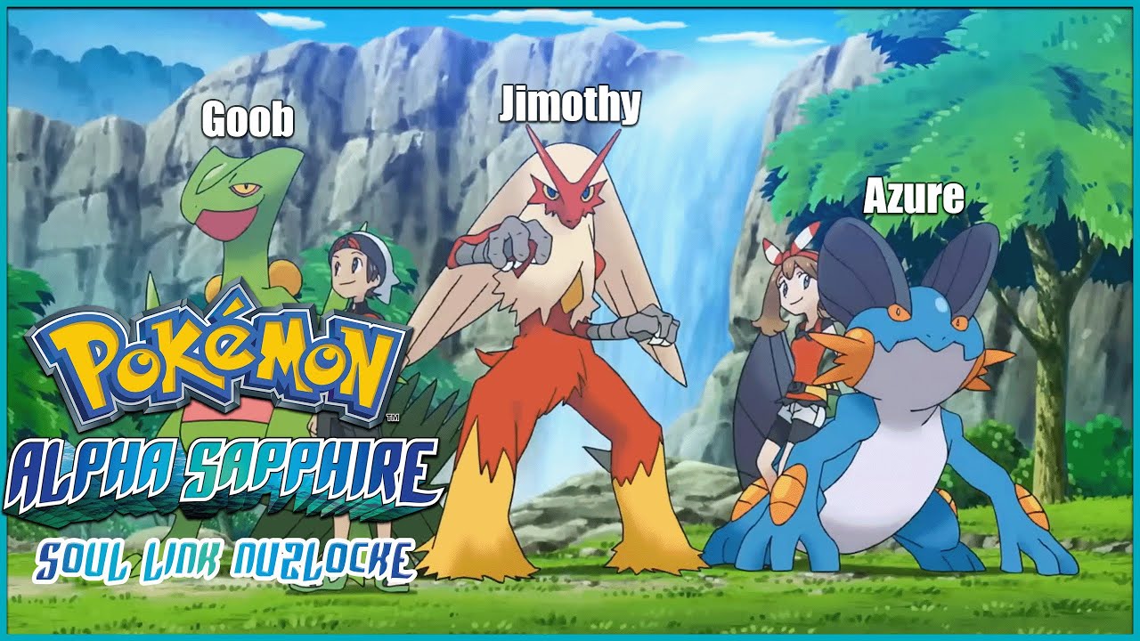Have you ever seen a Three Person Soul Link Nuzlocke?