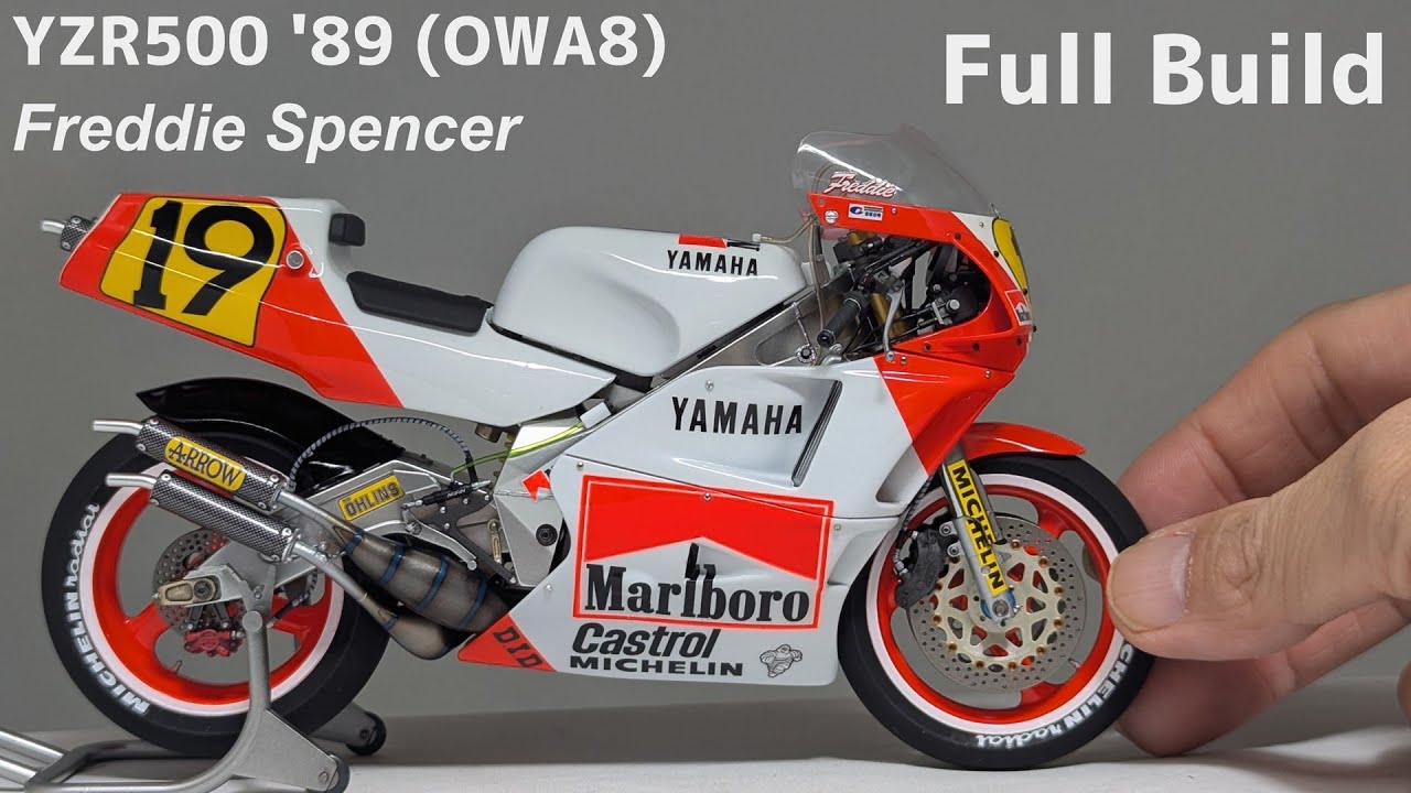 Full Build 1/12 Marlboro YAMAHA YZR500 '89（フレディ・スペンサー）