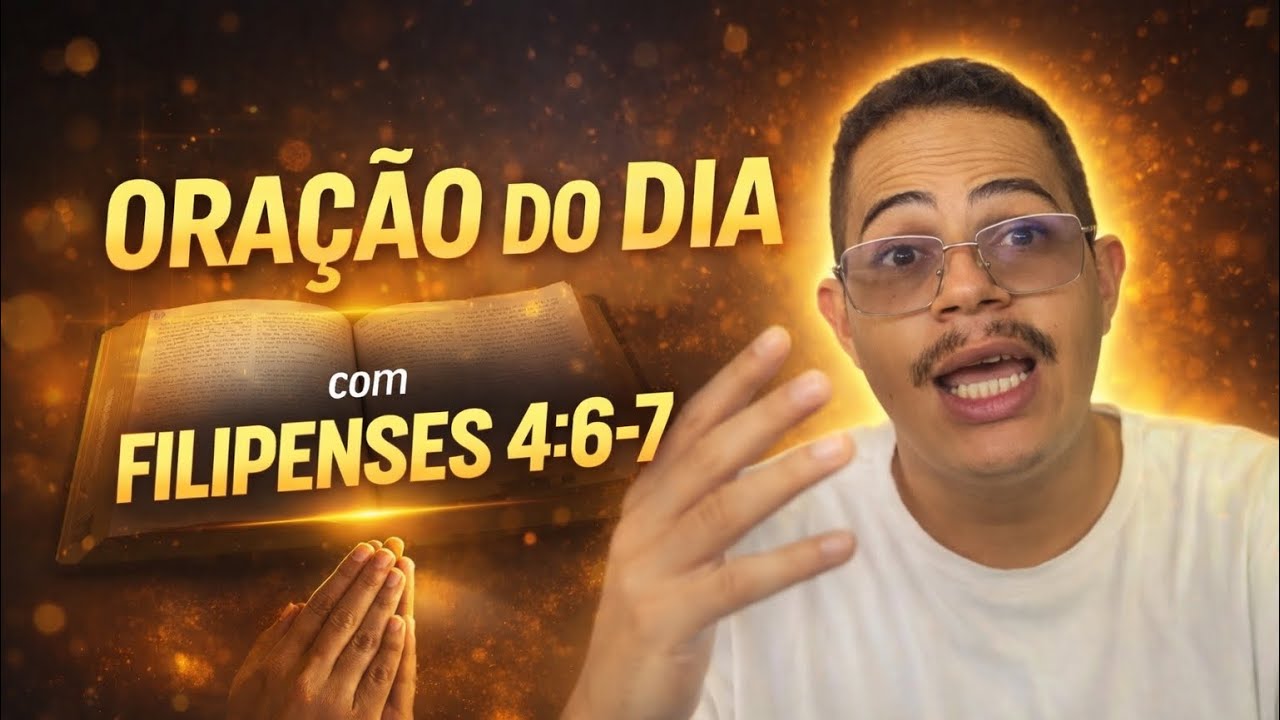 ORAÇÃO DO DIA — Entregue suas preocupações a Deus e receba paz | Pastor Jefferson Souza