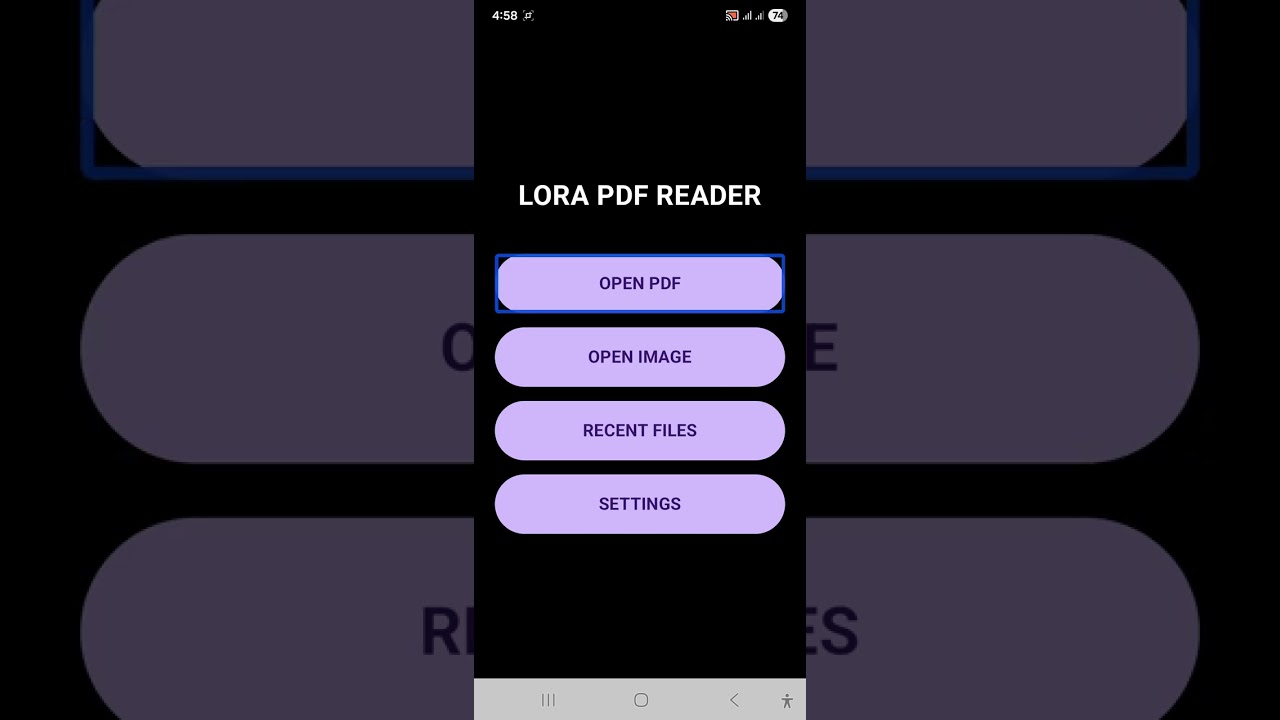 Lora Reader New Incredible PDF Reader For Every Blind User Very Useful Natural Audio TTS Reader 💯 💯