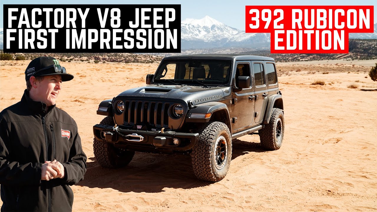 FIRST IMPRESSION OF 392 RUBICON JEEP WRANGLER | CASEY CURRIE VLOG