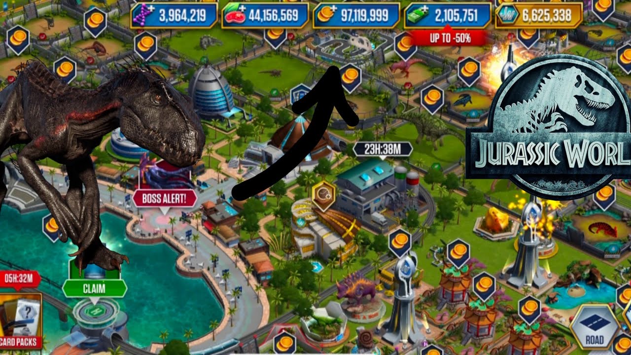 Cách Hack Jurassic World The Game Mới Nhất Android 15 | HiuDestroyer
