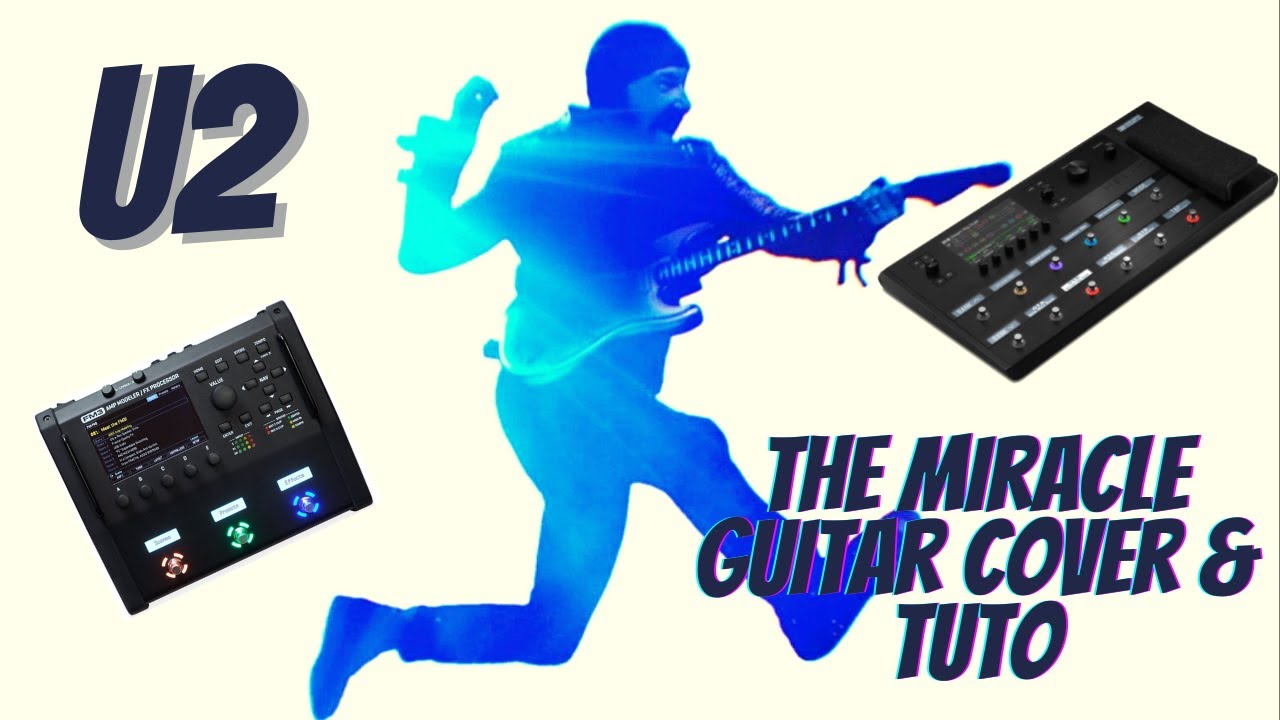 U2 - THE MIRACLE (OF JOEY RAMONE) GUITAR COVER & TUTO