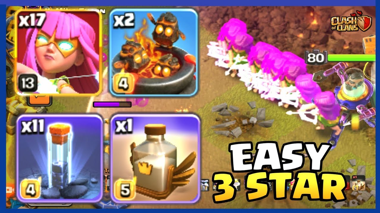 SUPER ARCHER SPAM is Simple And Broken ❗ Easiest TH18 Attack Strategy