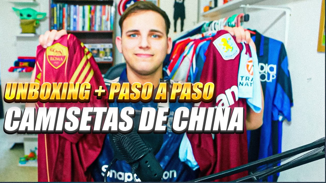 CAMISETAS DE CHINA CON ENVIO GRATIS A TODO EL MUNDO I UNBOXING + PASO A PASO