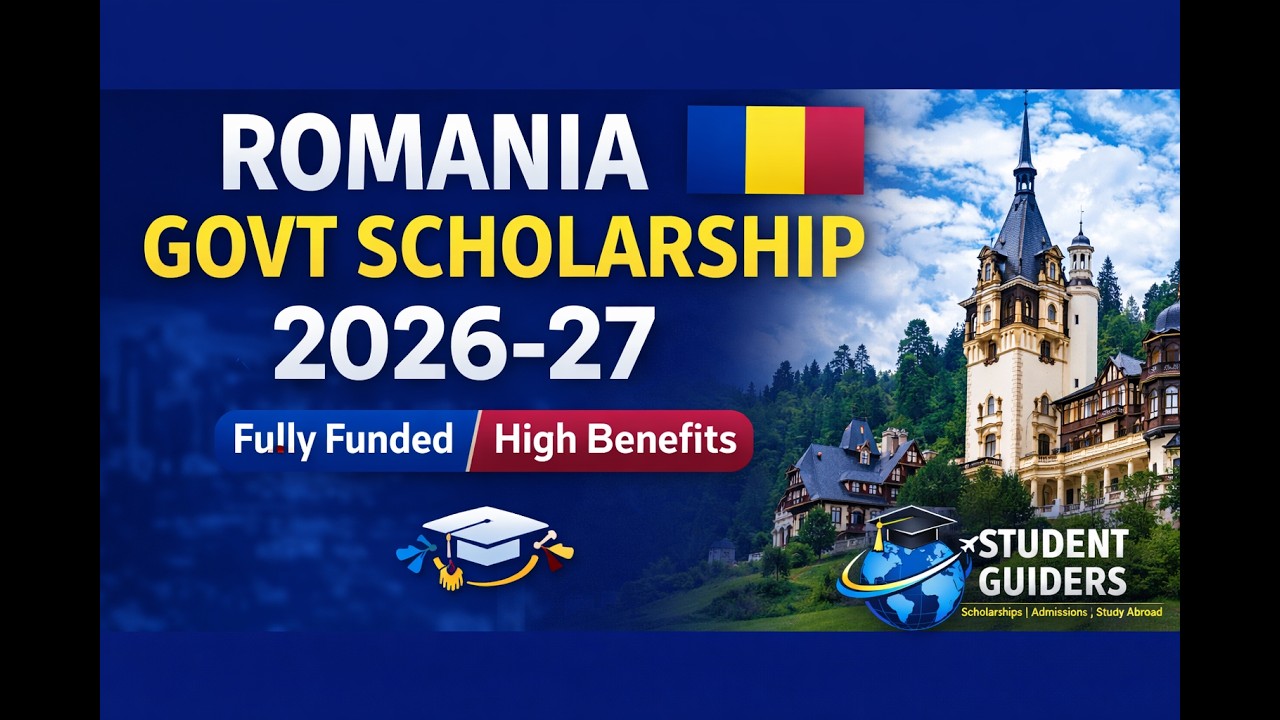 ROMANIAN Govt Scholarship 2026-27 EXPOSED| Student Guiders|