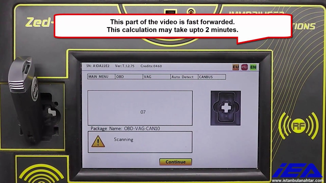 VOLKSWAGEN PASSAT B6 7th BYTE CALCULATION FROM WORKING KEY